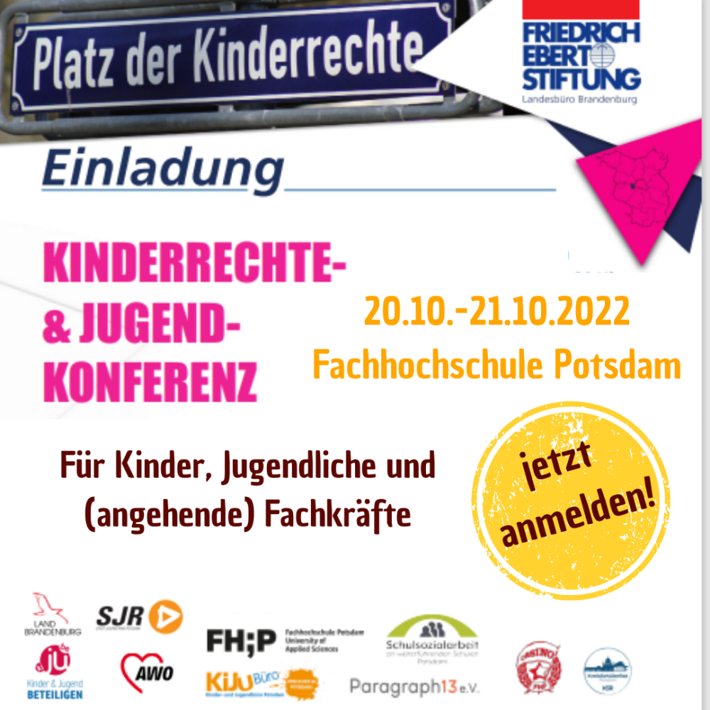 Kinderrechte- und Jugendkonferenz am 20./21.10.2022
